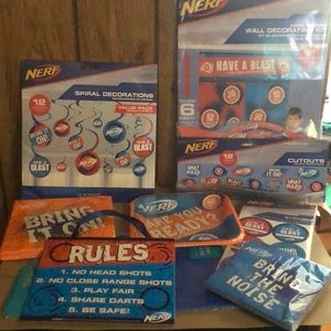 Nerf (Have a blast) theme party supply